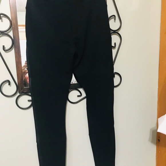 Black Faux Leather Leggings - Picture 6 of 8